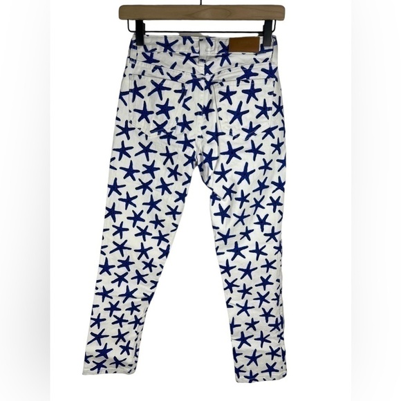 KATE SPADE Broome Street Starfish Capri Jeans - Picture 4 of 7